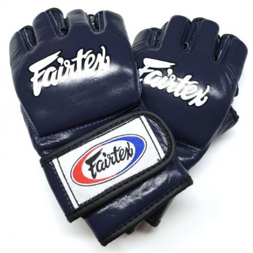 Перчатки для ММА и Боевого Самбо Fairtex (FGV-13 blue)
